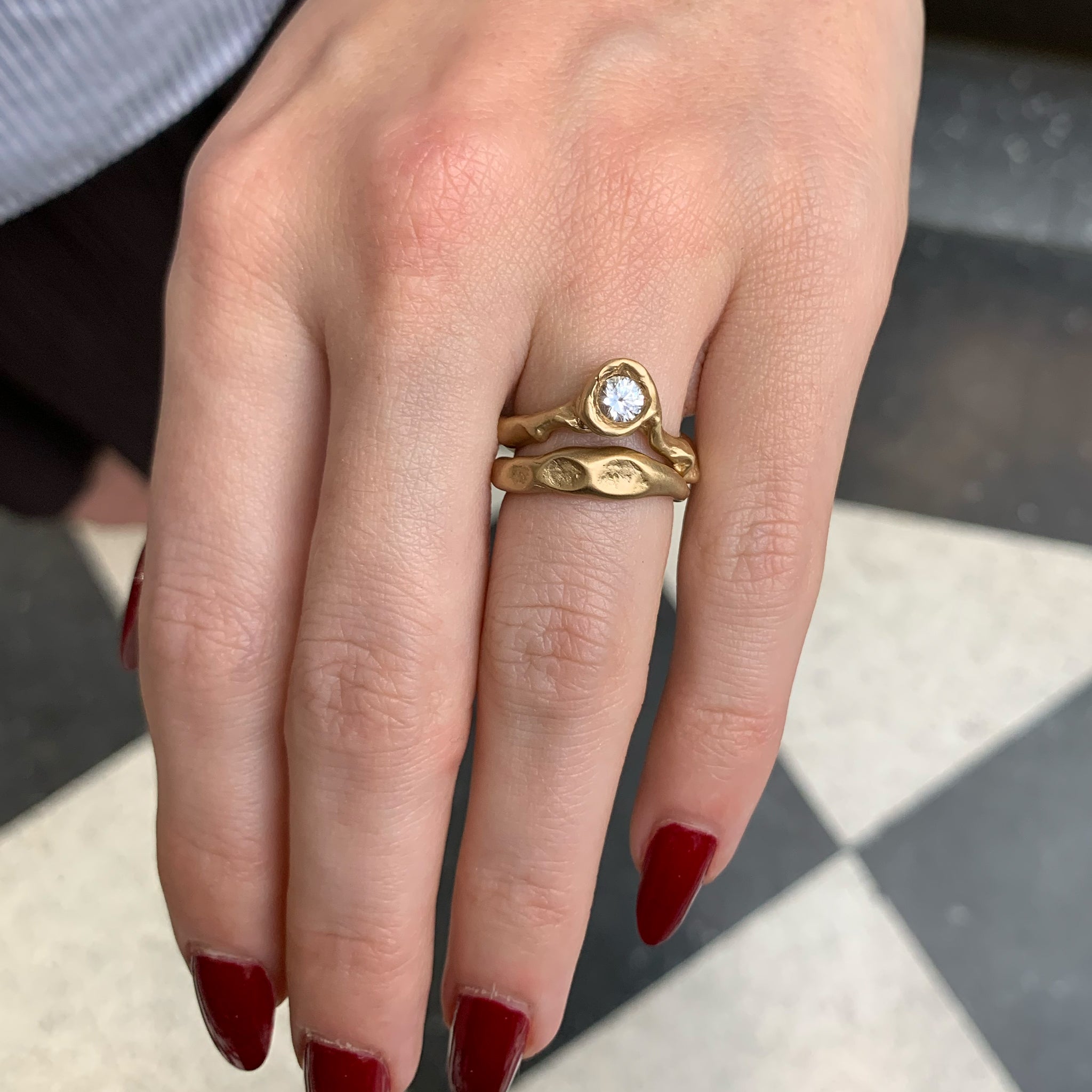 Gold Depths Ring