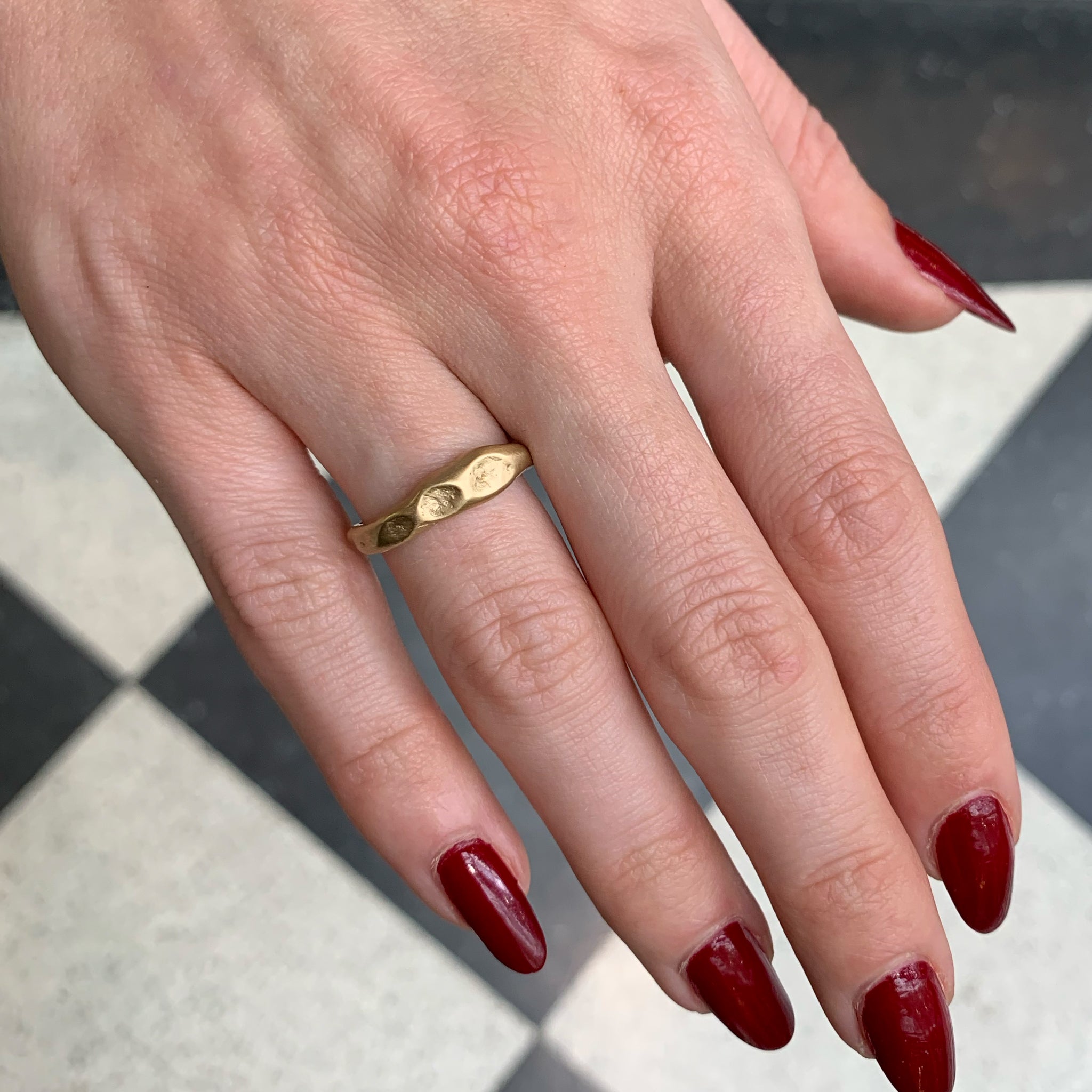 Gold Depths Ring